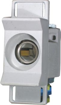 NEOZED Sicherungssockel E18, 63A, 1-polig Schelle/Schelle (002222016)